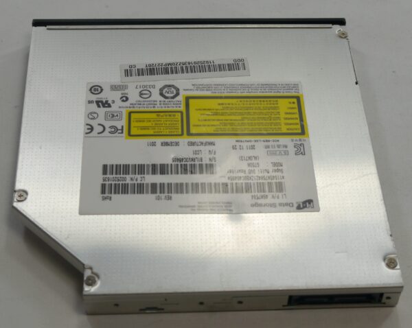 Hitachi / LG GT50N 12.7mm Laptop SATA DVD Writer Black Bezel - Image 2