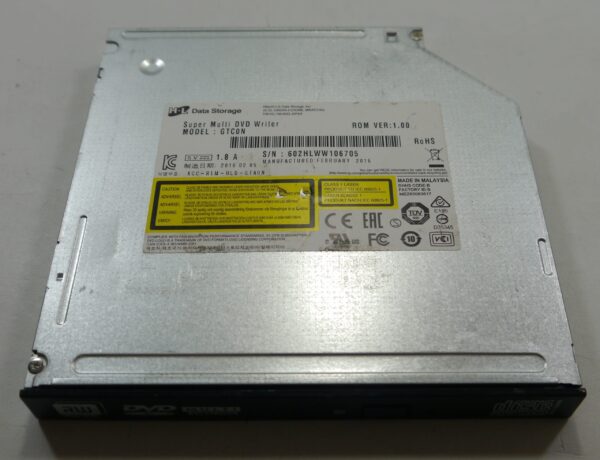 Hitachi / LG GTC0N 12.7mm Laptop SATA DVD Writer Black Bezel Used