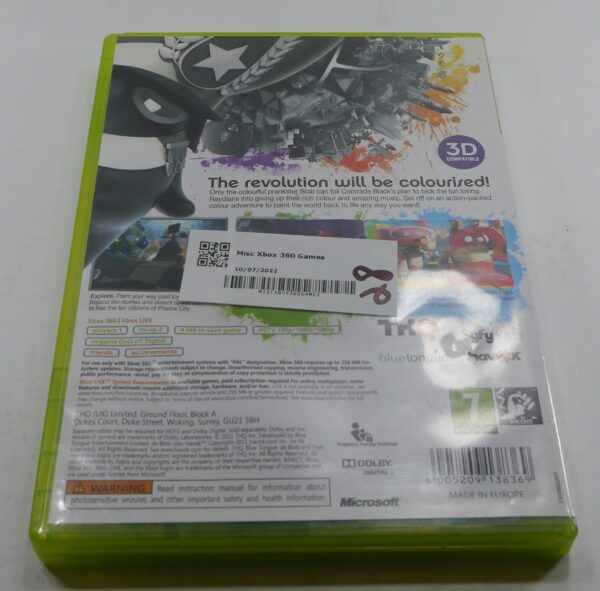 De Blob 2 For Microsoft Xbox 360 Used - Image 2