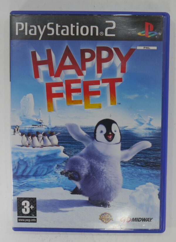 Happy Feet Game For Sony PlayStation 2 / PS2 Used