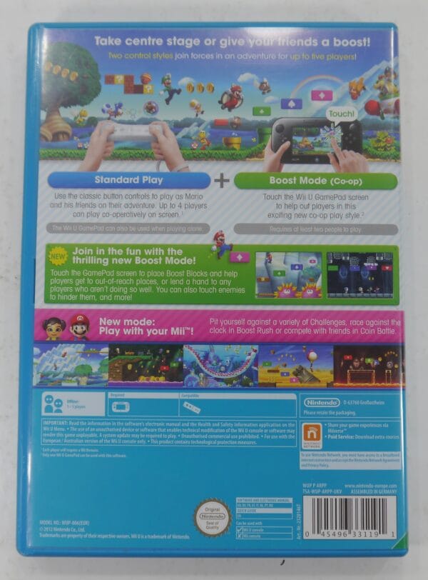 New Super Mario Bros. U Game For Nintendo Wii U Used - Image 2